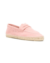 Espadrilles en daim roses Manebi