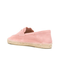 Espadrilles en daim roses Manebi