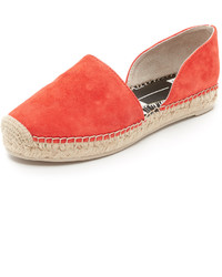 Espadrilles en daim rouges Dolce Vita