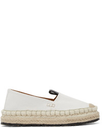 Espadrilles en toile beiges Acne Studios