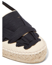 Espadrilles en toile beiges Castaner