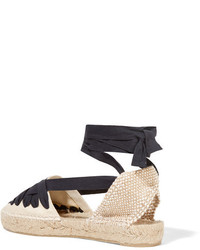 Espadrilles en toile beiges Castaner