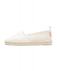 Espadrilles en toile blanches Castaner