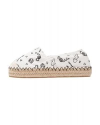 Espadrilles en toile blanches Even&Odd