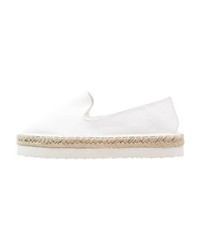 Espadrilles en toile blanches Even&Odd