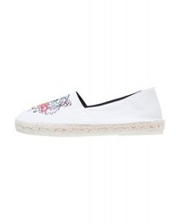 Espadrilles en toile blanches Kenzo