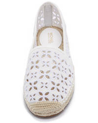 Espadrilles en toile blanches MICHAEL Michael Kors