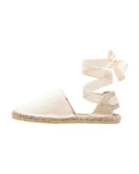 Espadrilles en toile blanches Oas