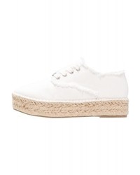 Espadrilles en toile blanches Steve Madden