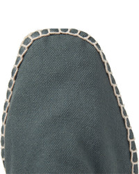 Espadrilles en toile bleu marine Castaner