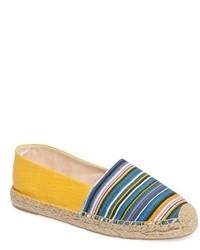 Espadrilles en toile jaunes