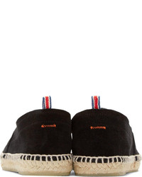 Espadrilles en toile noires Castaner