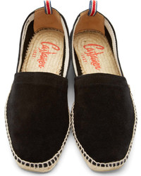 Espadrilles en toile noires Castaner