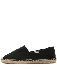 Espadrilles en toile noires Soludos