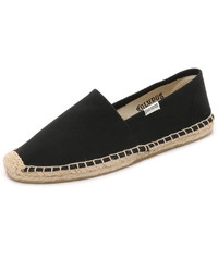 Espadrilles en toile noires Soludos