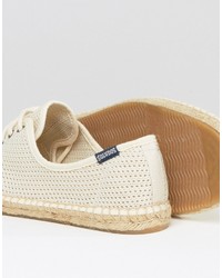 Espadrilles en tulle beiges Soludos