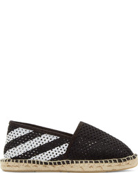 Espadrilles en tulle noires