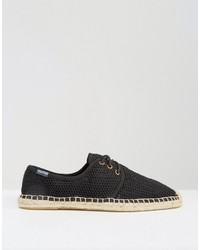 Espadrilles en tulle noires Soludos