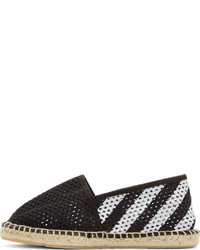 Espadrilles en tulle noires