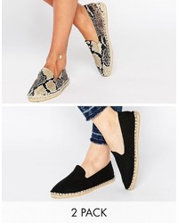 Espadrilles grises Asos