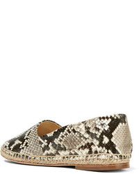 Espadrilles imprimées marron clair Alexandre Birman