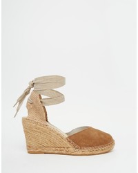 Espadrilles marron clair Park Lane