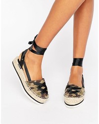 Espadrilles marron clair Asos