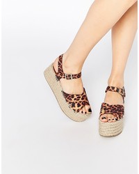 Espadrilles marron clair Asos