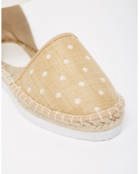 Espadrilles marron clair Asos