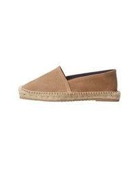 Espadrilles marron clair Mango