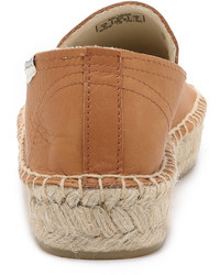 Espadrilles marron clair Soludos