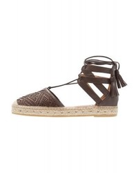 Espadrilles marron foncé Kanna
