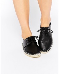 Espadrilles noires Asos