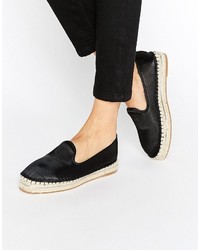 Espadrilles noires Asos