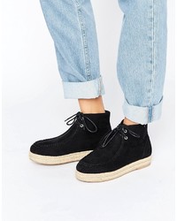 Espadrilles noires Asos