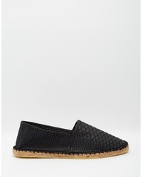 Espadrilles noires Asos