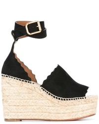 Espadrilles noires Chloé