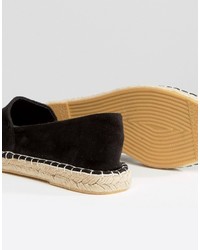 Espadrilles noires London Rebel