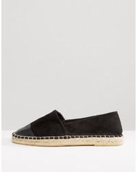 Espadrilles noires London Rebel