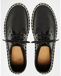 Espadrilles noires Asos