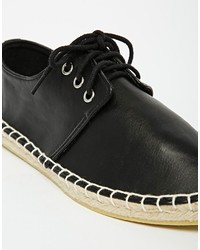 Espadrilles noires Asos