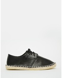 Espadrilles noires Asos