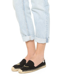 Espadrilles noires Soludos