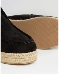 Espadrilles noires Asos