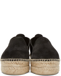 Espadrilles noires Manebi