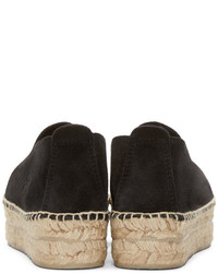 Espadrilles noires Manebi