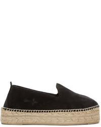 Espadrilles noires Manebi