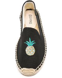 Espadrilles noires Soludos