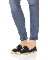 Espadrilles noires Soludos