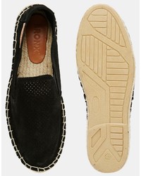 Espadrilles noires Bronx